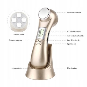 Facial Skin Care Tools Microcurrent RF Radio High