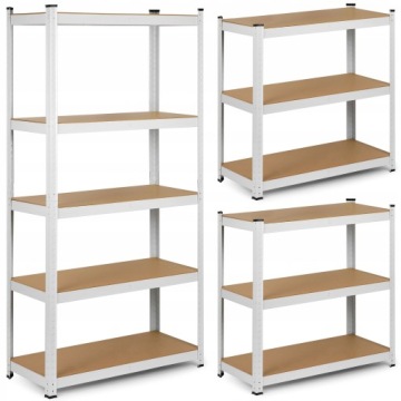 Металлическая складская полка 180x90x30 см Humberg - Space Organization