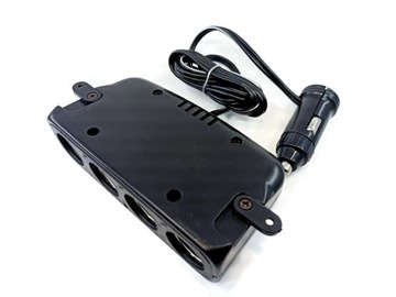 РАЗЪЕМ ДЛЯ ПРИЖИГАЛКИ НА 4 РОЗЕТКИ