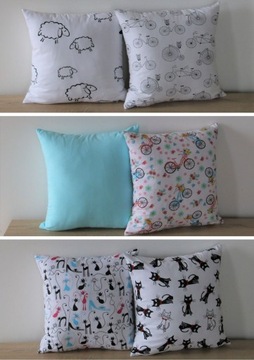 наволочка из хлопка 50 х 50 см, выбор узоров