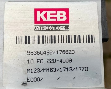 Инвертор/преобразователь KEB 2,2 кВт 380/480В