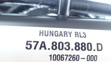 HAK SKODA KAROQ 57A 803 880 D + WIĄZKA + MODUŁ + PRZYCISK