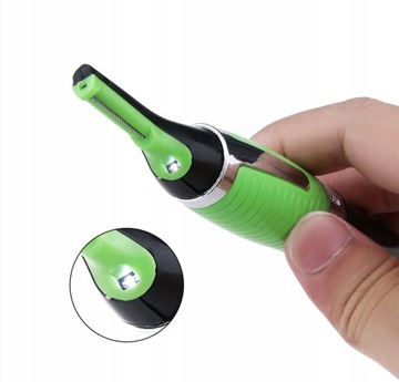 ТРИМЕР ДЛЯ УШЕЙ, НОСА, БРОВЕЙ, БОРОДЫ, БРИТВЫ, МОЩНАЯ МАШИНКА ДЛЯ СТРИЦЫ СО СВЕТОДИОДНОЙ ГРЕССЕНКОЙ