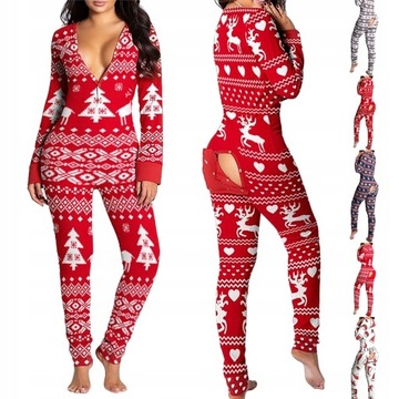ПИЖАМА ДЛЯ ВЗРОСЛЫХ, КОМБИНЕЗОН С КЛАПАНОМ, ML, XXXL