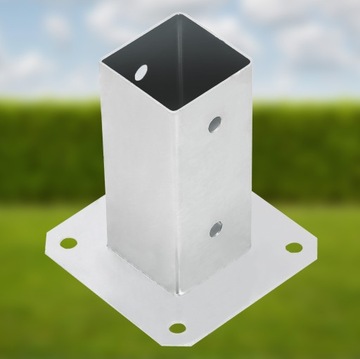 БОЛТОВОЕ ОСНОВАНИЕ СТОЙКИ 60X60MM АНКЕРНЫЙ КРОНШТЕЙН