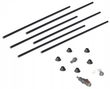 СКЛАДНОЙ БАК БОЧКА 750 Л С КРАНОМ ДЛЯ ДОЖДЕВОЙ ВОДЫ ИЗ ЖЕЛОБА, ЧЕРНЫЙ