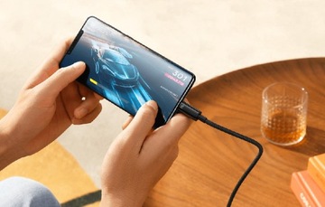Kabel USB-C do USB-C Baseus Tungsten Gold 240W 2 m (czarny)