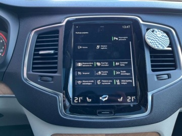 Volvo XC90 II 2021 Volvo XC 90 2.0 benzyna 250 KM automat 4x4 zarej w PL niski przebieg, zdjęcie 17