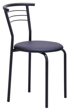 Krzesło Krzesła Kuchenne LORENZO BLACK RÓŻNE KOLORY SIEDZISK