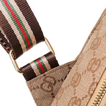 Женский городской рюкзак-сумка 2-в-1 с коричневым элегантным узором