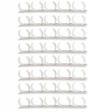 2x 4 paski 20 klipsów Kitchen Spice Gripper Strip