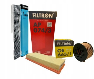 ZESTAW FILTRÓW FILTRON FORD MONDEO TDCI WĘGLOWY