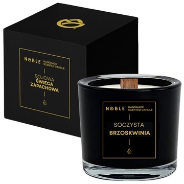 Świeca zapachowa sojowa Brzoskwinia Noble Peach