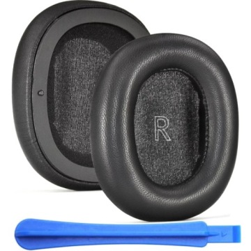 Náušníky Houbičky Pro Sluchátka Bang & Olufsen H95 Anc Černá Kůže