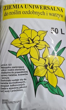ZIEMIA UNIWERSALNA 50L PODŁOŻE WYSOKA JAKOŚĆ!!!