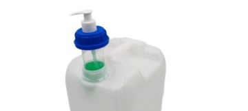 Пузырьковая канистра 10 л для воды с краном + дозатор для мыла