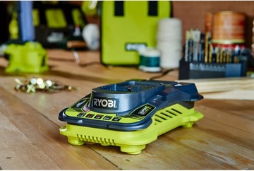 SZYBKA ŁADOWARKA AKUMULATORÓW 18V RYOBI RC18150 (AKU 5AH W 1 GODZINĘ)