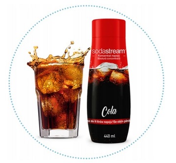 Syrop koncentrat do wody Soda Stream COLA 440 ml