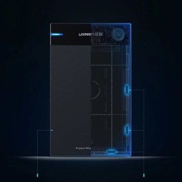 Отсек для жесткого диска Ugreen 3,5 дюйма с интерфейсом SATA USB 3.0
