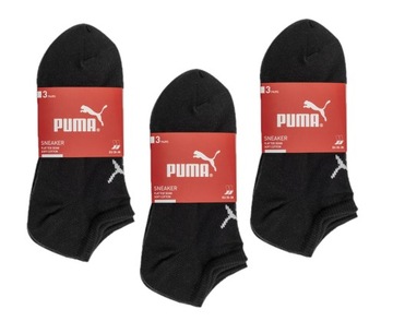 Носки Puma, 9 пар, размер 39/42, черные