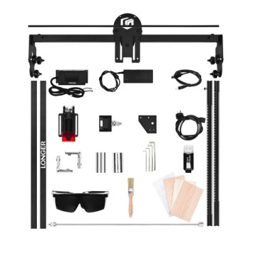 Новый лазерный гравировальный станок LONGER 60W 32Bit 400x400 мм