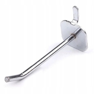 HAK SKLEPOWY ZAWIESZKA METALOWY HACZYK SYSTEMY PERFOROWANE 9CM