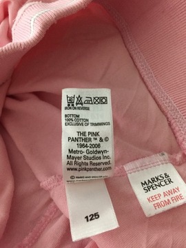 M&S Różowa Pantera spodnie od piżamy S *PWS65*