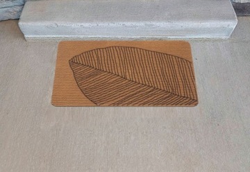 WYCIERACZKA POD DRZWI GUMOWA MATA ZEWNĘTRZNA MOCNA 40X60