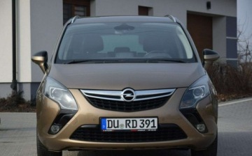 Opel Zafira C Tourer 1.4 Turbo ECOTEC 120KM 2014 Opel Zafira 1.4TB 2014r Navi PDC Brazowy Metalik Sprowadzony Oplacony, zdjęcie 2