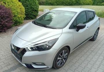 Nissan Micra V 1.0 IG-T 92KM 2021 Nissan Micra Nissan Micra 1.0 benzyna, klima ,bezwypadkowy Benzyna 92KM