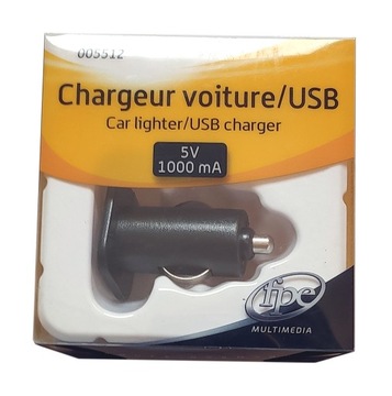 Ładowarka Samochodowa USB 5V 1A Zapalniczka FPE
