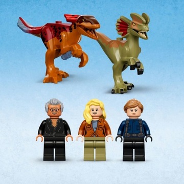 Klocki Jurassic World 76951 Transport pyroraptora
