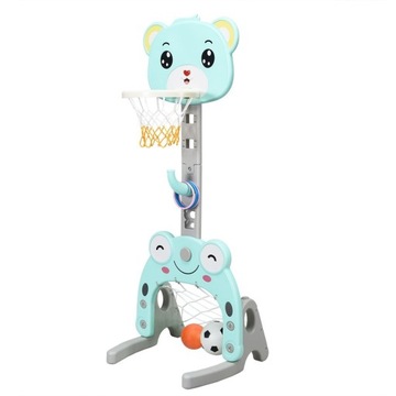 Kosz do koszykówki z bramką 3w1