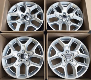 4x NOWE Felgi OE JEEP RENEGADE COMPASS 7x17 5x110 ET40 735577525 + TPMS