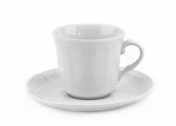 Filiżanka 210ml ze spodkiem Castel White (41855)