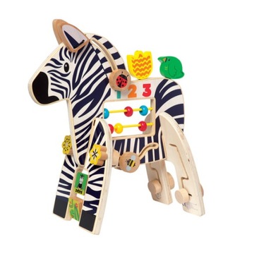 Развивающий куб Zebra Motor в подарок для детской игрушки Manhattan