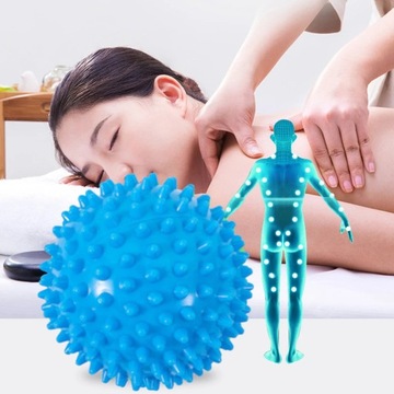 ЖЕСТКИЙ МЯЧ С ШИПАМИ ДЛЯ РЕАБИЛИТАЦИИ МАССАЖНЫХ ШАРИКОВ ДЛЯ ТЕЛА НОГ