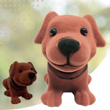 СОБАКА С КИВАЮЩЕЙ ГОЛОВОЙ ДЛЯ АВТОМОБИЛЯ СУВЕНИРЫ ПРЛ ПРЛ СОБАКА ДЛЯ АВТОМОБИЛЯ 80-90-Х ГОДОВ