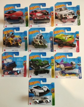 Set Of 10 Hot Wheels Cars