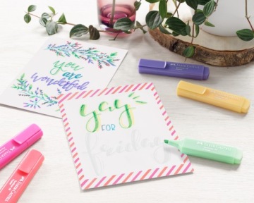 СВЕТИЛЬНИКИ FABER-CASTELL В КОРОБКЕ, 4 шт.