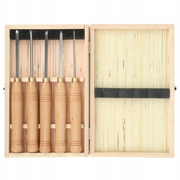 ДОЛОТО ТОКАРНЫЕ НОЖИ ПО ДЕРЕВУ НАБОР ИЗ 5 ДОЛОТО