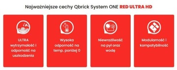 QBRICK SYSTEM ONE 450 Profi 2.0 Red Ultra HD