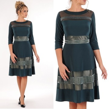 Sukienka Scarlett 44 letnia damska na wesele elegancka na komunie wizytowa