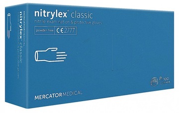 Rękawice jednorazowe NITRYLOWE nitrylex CLASSIC XL