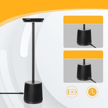 СОВРЕМЕННАЯ СВЕТОДИОДНАЯ НОЧНИЦА TOUCH TOUCH НАСТОЛЬНАЯ ЛАМПА ДЛЯ СПАЛЬНИ 2 EL