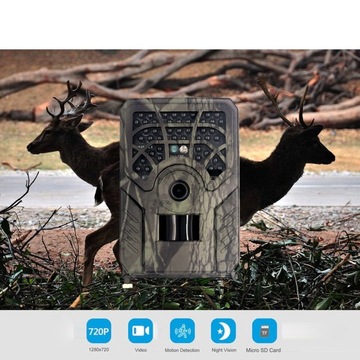 Фотоловушка, скрытая камера, камера движения, скрытый лесной детектор, сигнализация