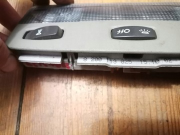 LAMPA OSVĚTLENÍ INTERIÉR RENAULT SCENIC I