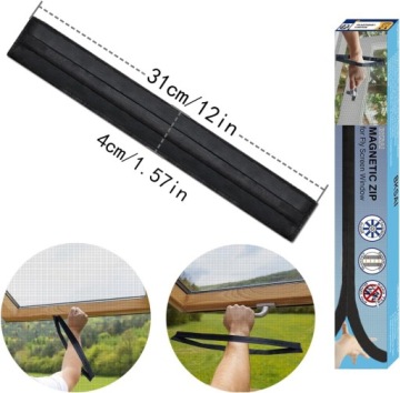 МАГНИТНАЯ МОСКИТНАЯ СЕТКА ОТКРЫТИЕ ОКНА КРЫШИ МОЛНИЯ