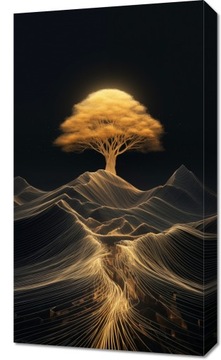 Obraz 40x70cm Drzewo Energii