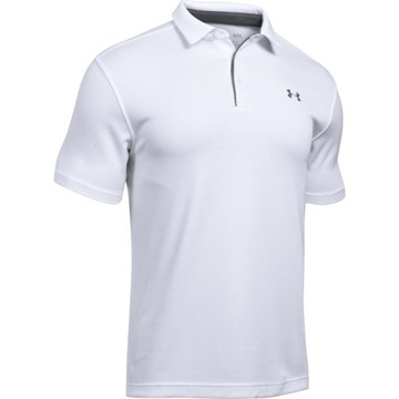 Under Armour Polo UA Tech 1290140 Biały Regular Fit